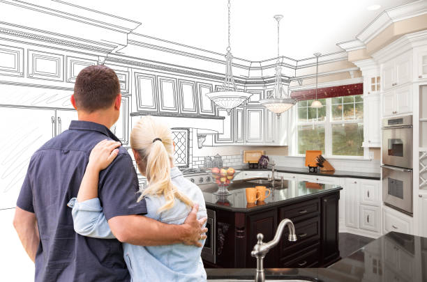 Professional Kitchen Island Installation technician working in Berlin, MD